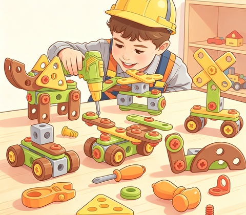 Preschool children learning together through play